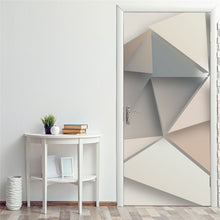 Load image into Gallery viewer, 3D Door Sticker Wood Adhesive Waterproof Wallpaper for Doors Living Room Bedroom Poster DIY Mural Decals Home Decor deursticker